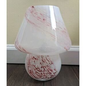 Tammaro Home Mushroom Murano Vase With Original Sticker And COA New